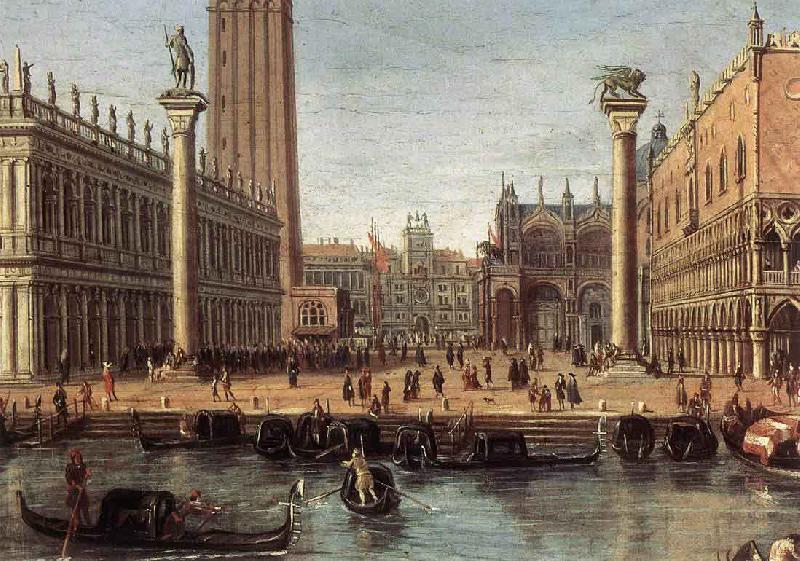 Gaspar Van Wittel The Piazzetta from the Bacino di San Marco Sweden oil painting art